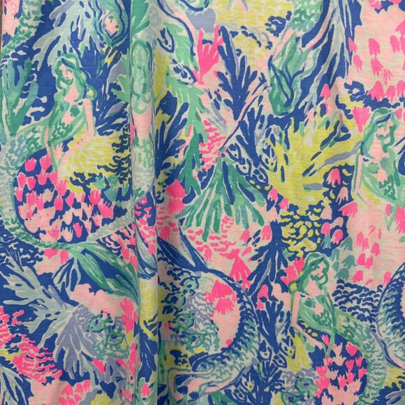 Lilly Pulitzer Women’s Dress Size XS Margot Swing Mermaids Cove Ocean Summer - Picture 4 of 9